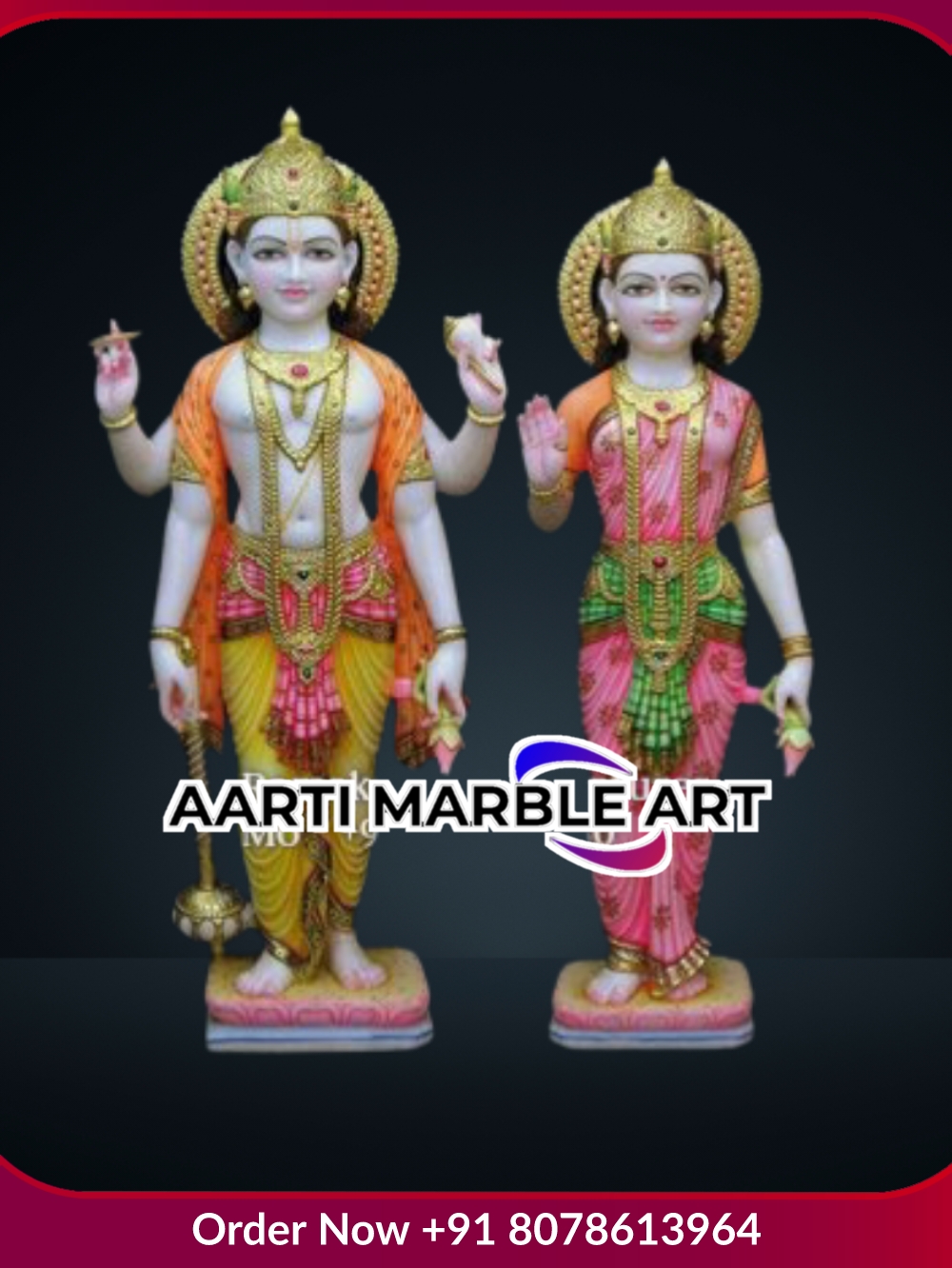 Laxmi Narayan Marble Murti